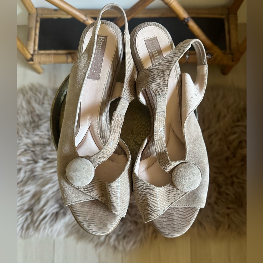 BeautiFeel Stefania Open-toe Slingback Sandals